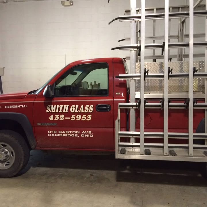 Glass work by Smith Glass Shop, Cambridge OH